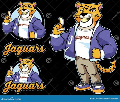 Jaguar Mascot Costume: The Face of School Pride